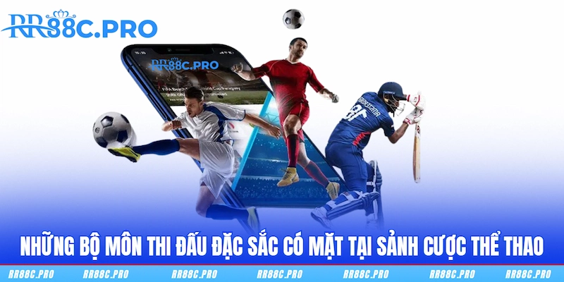 Những bộ môn thi đấu đặc sắc có mặt tại sảnh cược Thể thao